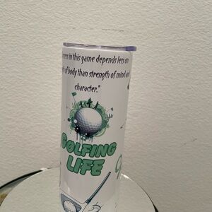 Hand crafted BPA Free Sublimation Tumble. Personalized name(s) can be added.